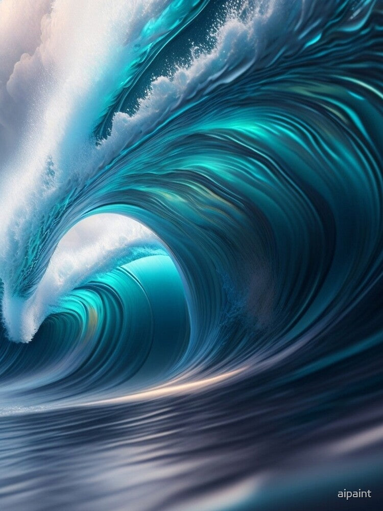 ocean wave by aipaint T-Shirts, Hoodie, Sweatshirt | BlankRebels.com (Image 2)