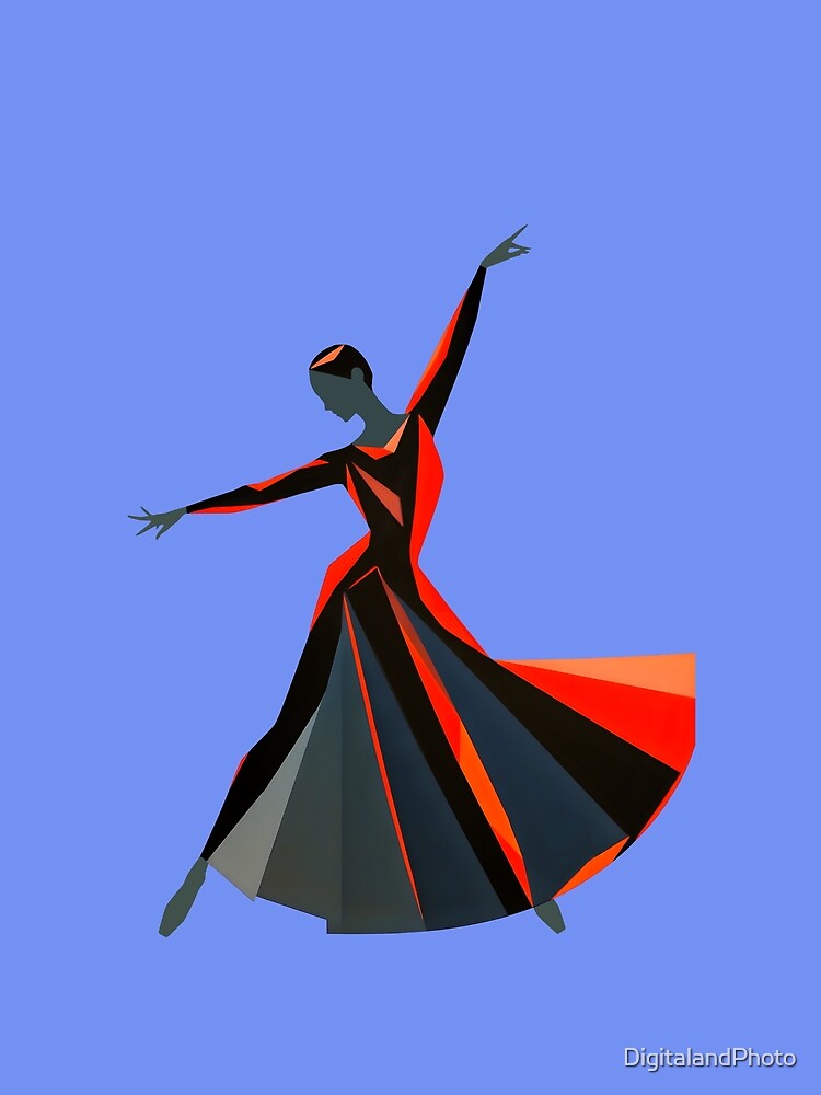 Dance Expression In Red And Black 3 by DigitalandPhoto T-Shirts, Hoodie, Sweatshirt | BlankRebels.com (Image 2)