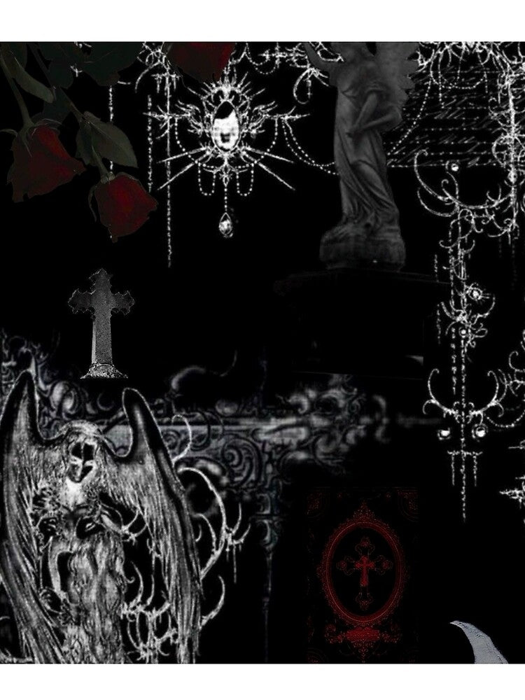 cyber gothic y2k by mochiirum T-Shirts, Hoodie, Sweatshirt | BlankRebels.com (Image 2)