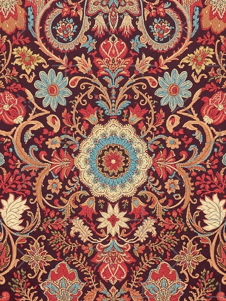 Vintage Floral Pattern by PamLeeDesign