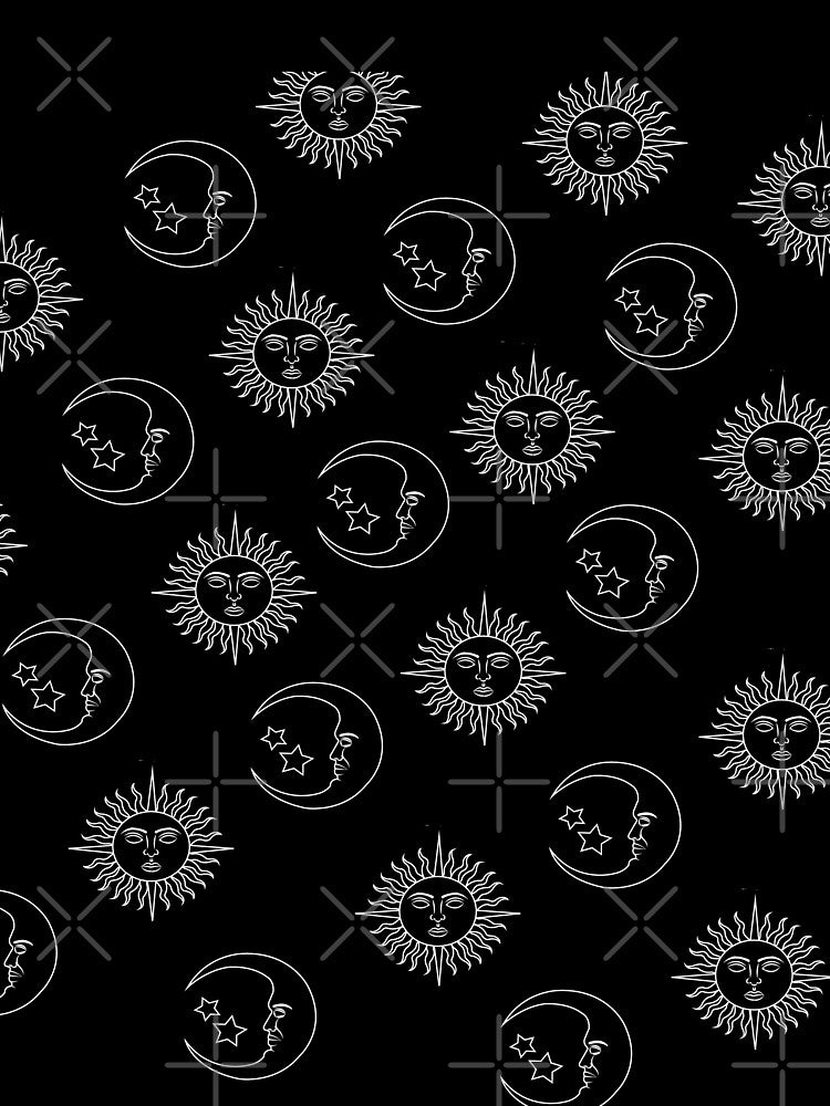 Pagan Gothic Ouija Board Sun Moon by BlackTears-Art T-Shirts, Hoodie, Sweatshirt | BlankRebels.com (Image 2)