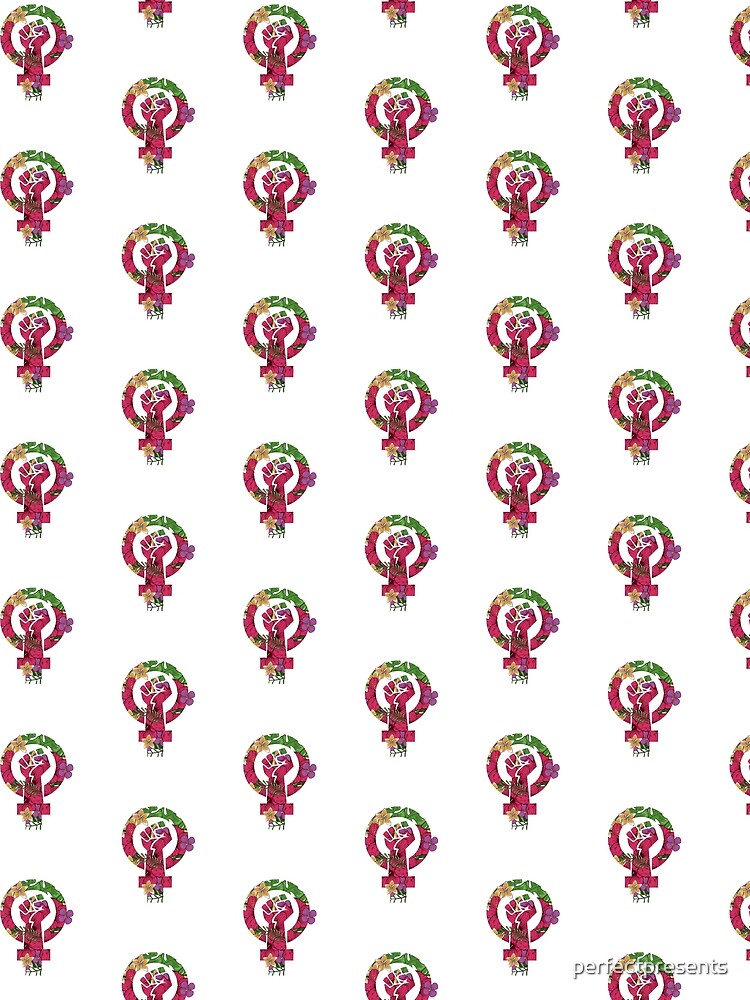 Awesome Floral Fist Hippie Power Hipster Peace Tile Pattern by perfectpresents T-Shirts, Hoodie, Sweatshirt (Image 2)