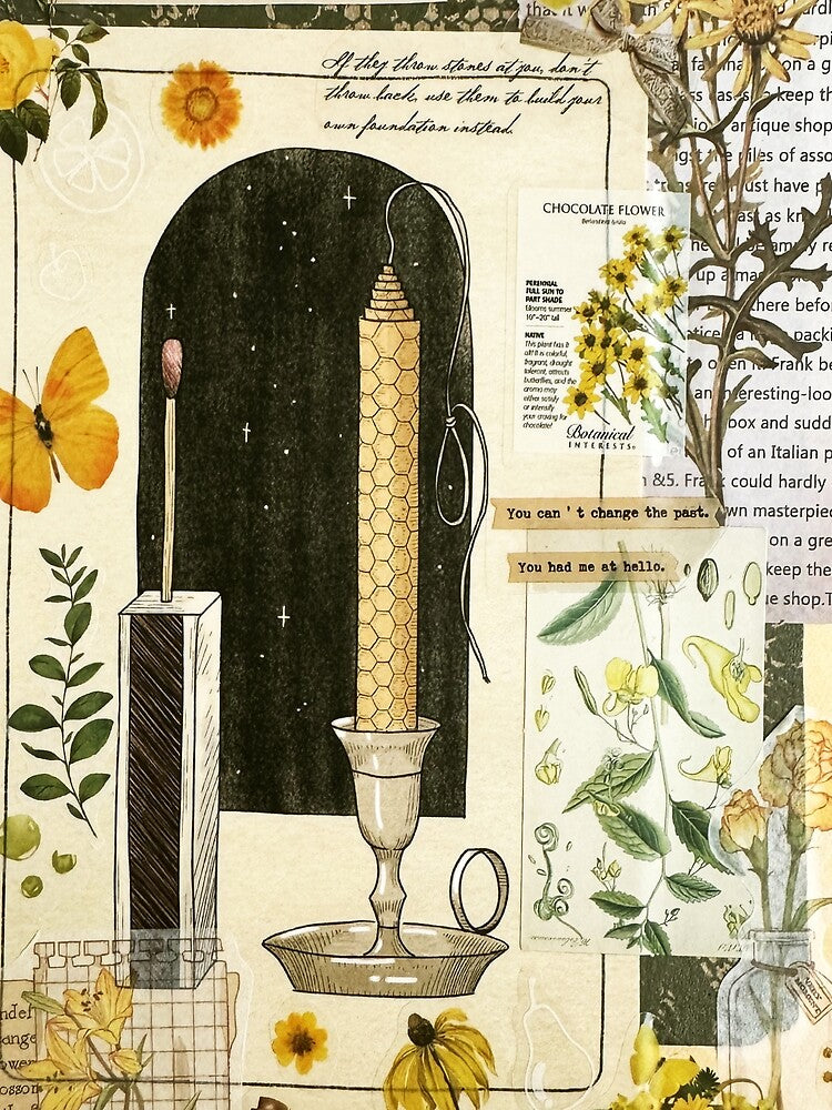 Yellow Aesthetic Sticker Collage by Dreaming-Maiden T-Shirts, Hoodie, Sweatshirt | BlankRebels.com (Image 2)