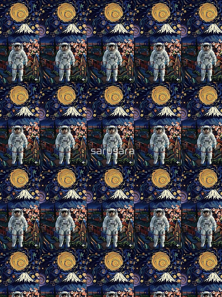 Astronaut by sarusara T-Shirts, Hoodie, Sweatshirt | BlankRebels.com (Image 2)