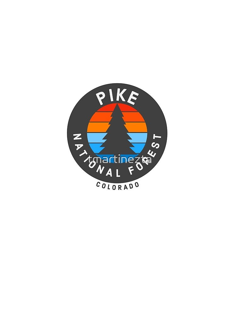 Pike National Forest Colorado Vintage Retro Forest Hiking, Camping Backpacking Adventure by tmartinezta... (Image 2)