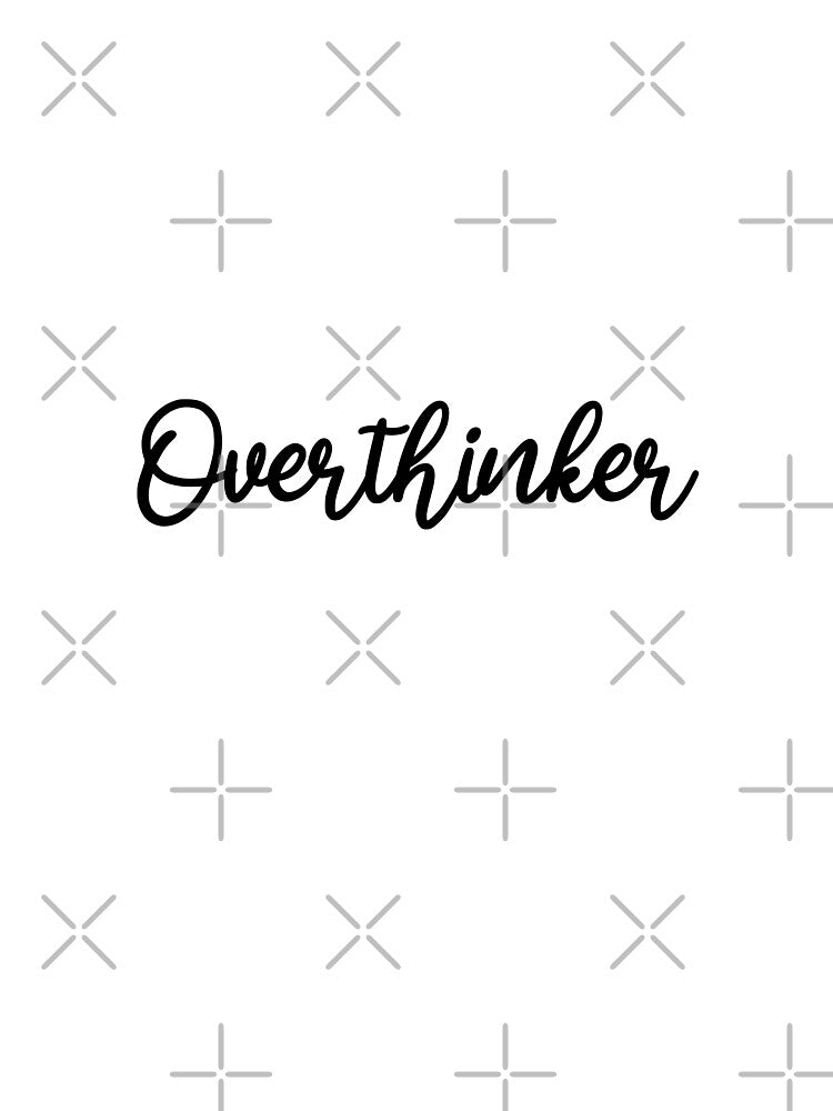 Overthinker Aesthetic Sticker by Medical Musings T-Shirts, Hoodie, Sweatshirt | BlankRebels.com (Image 2)
