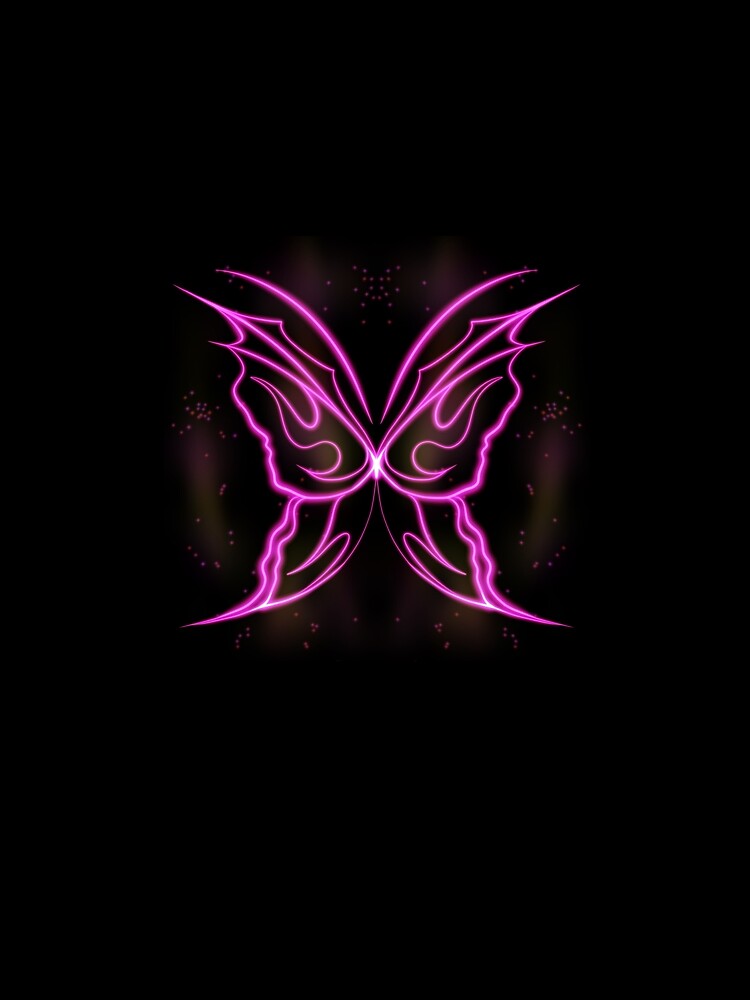 Cyber Butterfly in pink by SillyGyaru