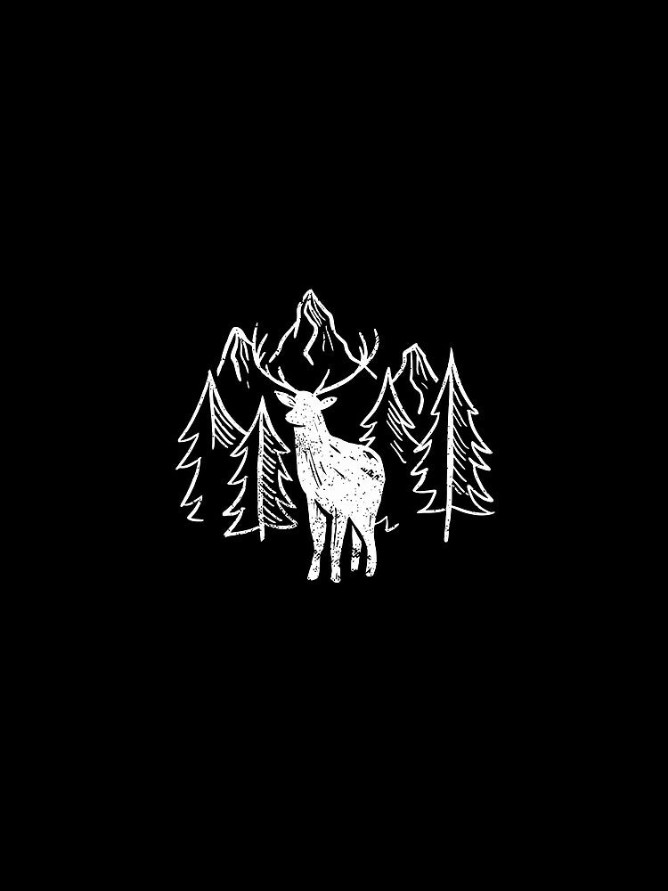 Tamarack Forest and deer by zaher97 T-Shirts, Hoodie, Sweatshirt | BlankRebels.com (Image 2)