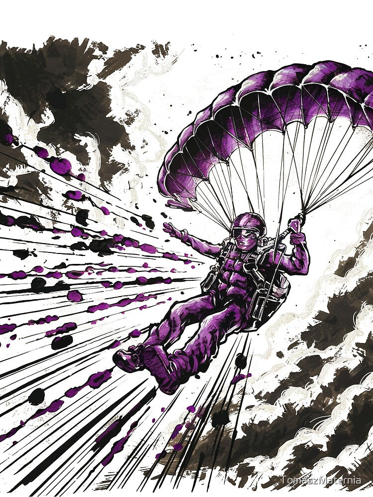 paratrooper by TomaszMaternia