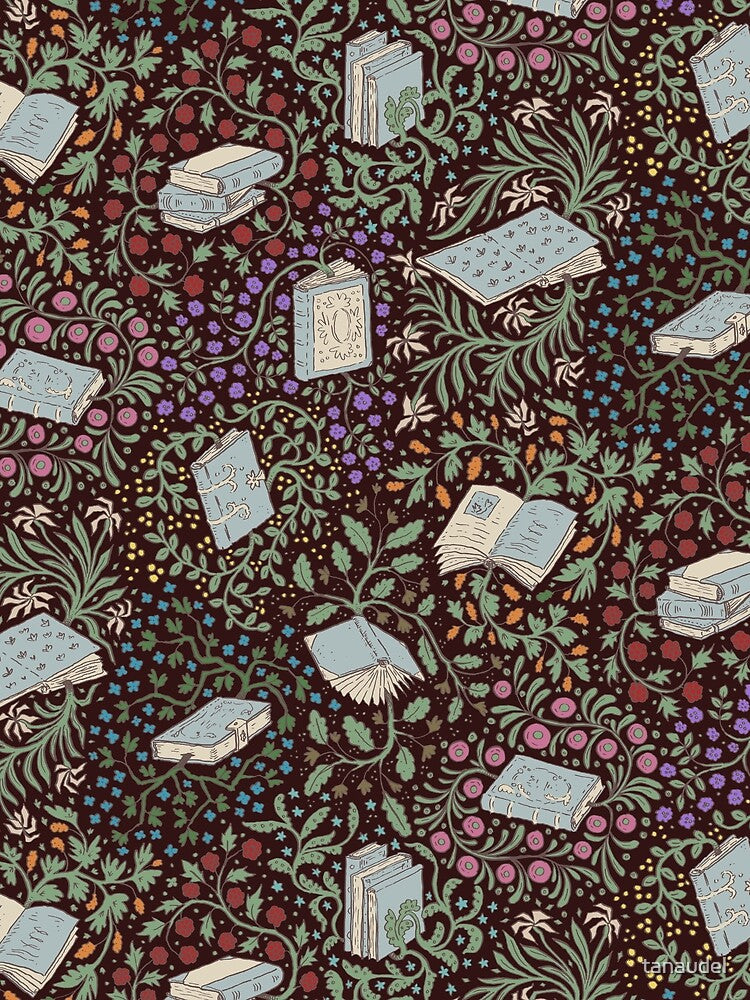 Books in flower by tanaudel