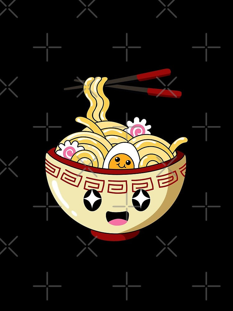 Kawaii Bowl of Cute Instant Ramen by Nossikko T-Shirts, Hoodie, Sweatshirt | BlankRebels.com (Image 2)