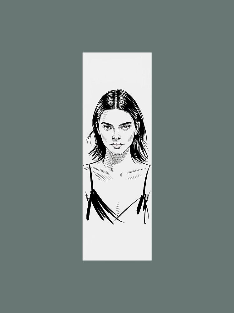 Monochromatic Portrait Sketch by Alessandra Ceci857 T-Shirts, Hoodie, Sweatshirt | BlankRebels.com (Image 2)