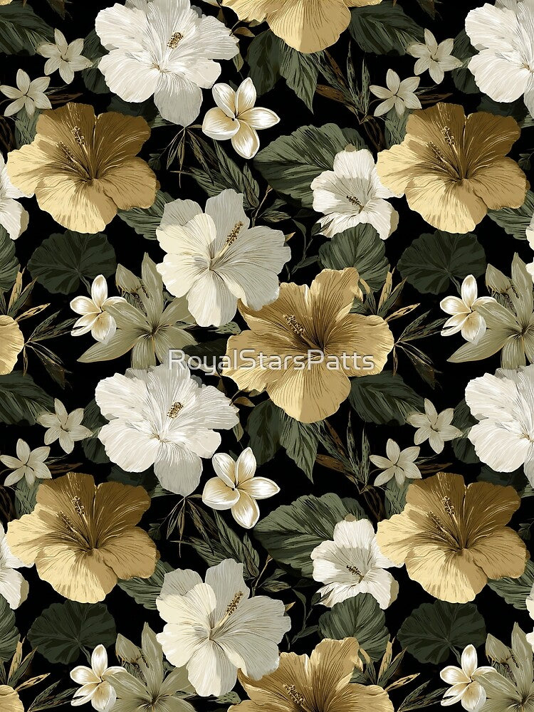 Wild Tropical Flower  - Birthday Flower Pattern  - Birthday Gifts For Her by RoyalStarsPatts T-Shirts, Hoodie,... (Image 2)