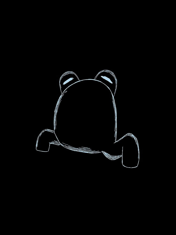 Froggo ( rough line version ) by Azurilyum T-Shirts, Hoodie, Sweatshirt | BlankRebels.com (Image 2)