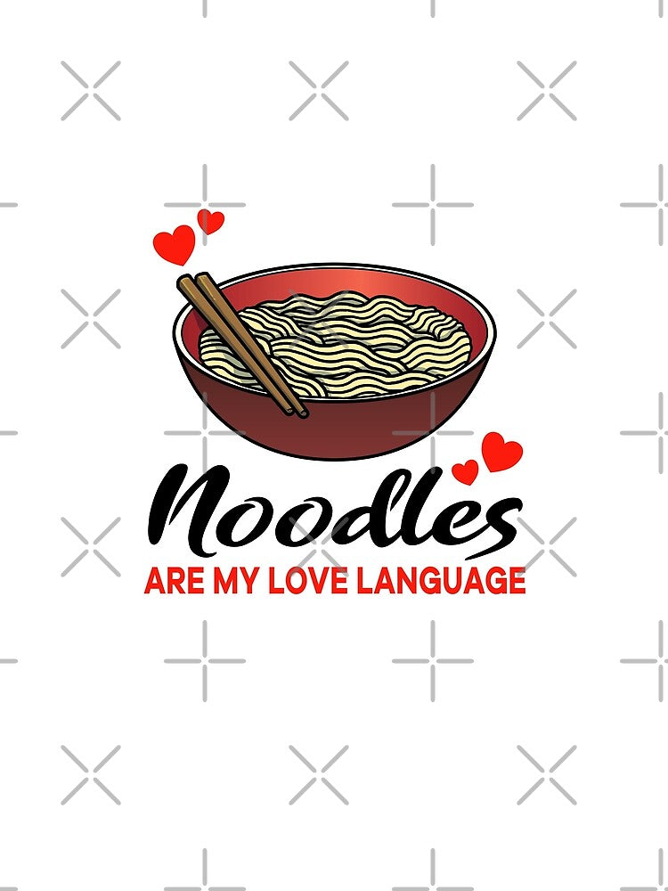 Noodles are my Love Language by jonmlam T-Shirts, Hoodie, Sweatshirt | BlankRebels.com (Image 2)