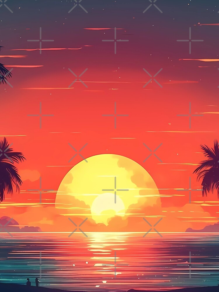 Retro style beach setting by SweetWhiskers T-Shirts, Hoodie, Sweatshirt | BlankRebels.com (Image 2)