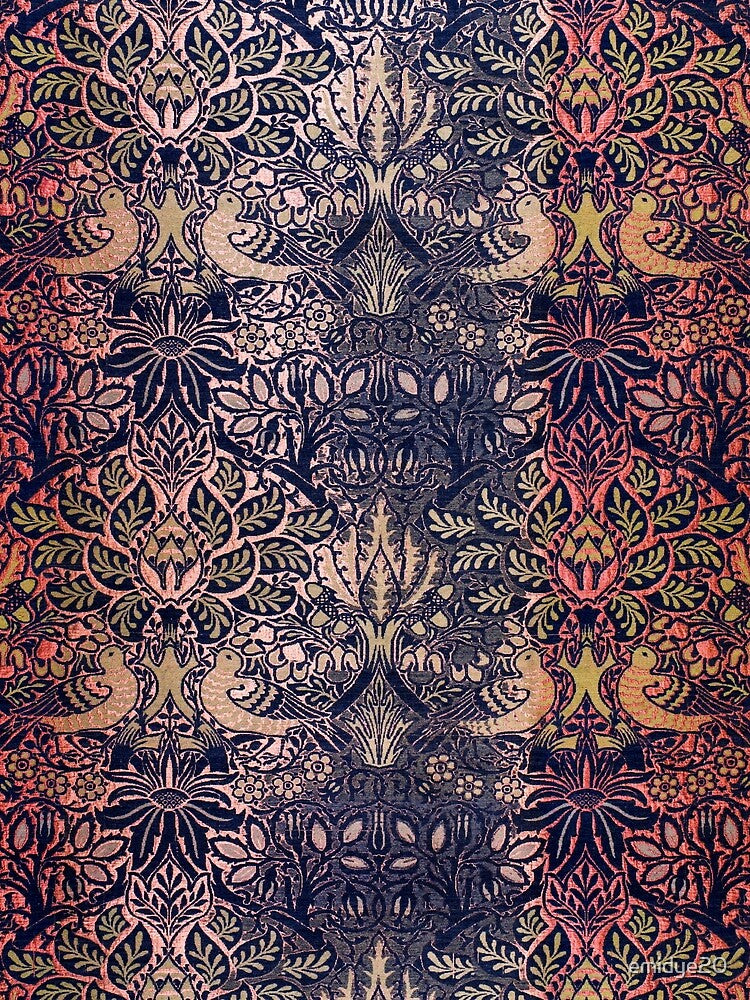 William Morris Dove and Rose by emidye20 T-Shirts, Hoodie, Sweatshirt | BlankRebels.com (Image 2)
