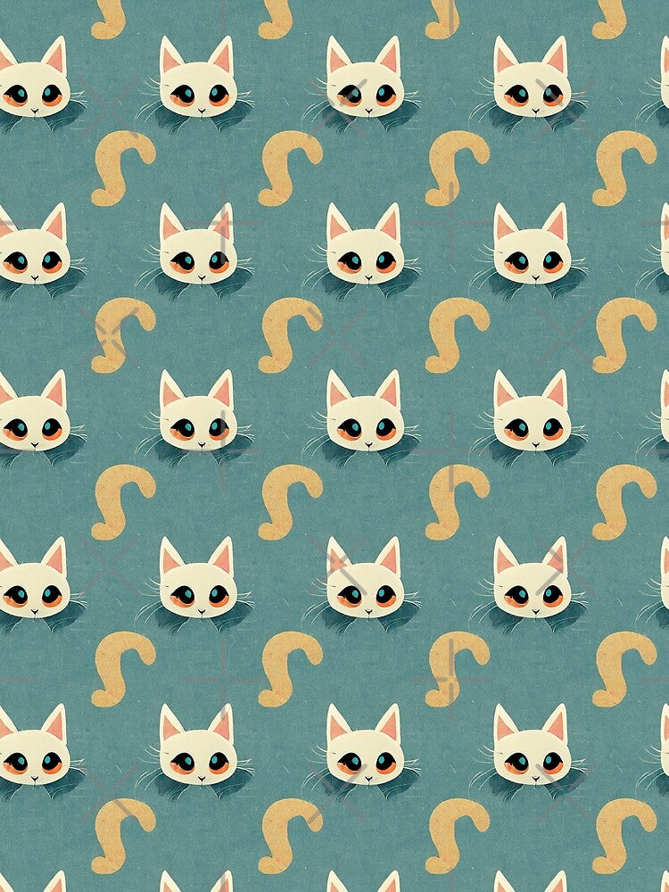 Cute Cat Pattern 40 Regular Grid T-Shirts, Hoodie, Sweatshirt