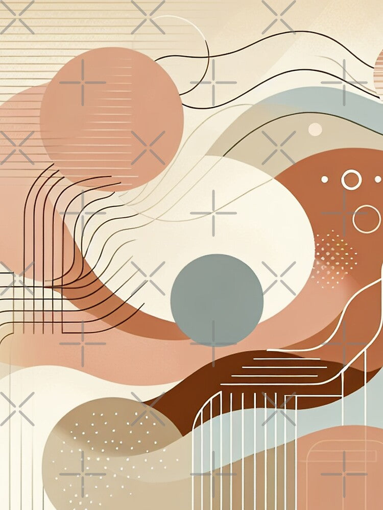 Boho Abstract Background - 34 by Acabee T-Shirts, Hoodie, Sweatshirt | BlankRebels.com (Image 2)