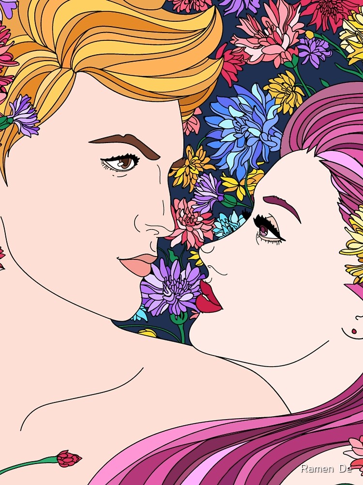 Romantic Couple by Ramen  De T-Shirts, Hoodie, Sweatshirt | BlankRebels.com (Image 2)