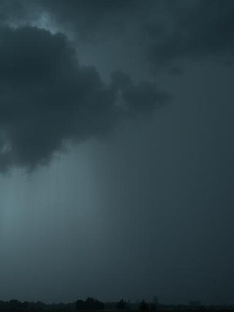Rainy Sky – Dark Atmospheric Graphic Art by TrueWearCo T-Shirts, Hoodie, Sweatshirt | BlankRebels.com (Image 2)
