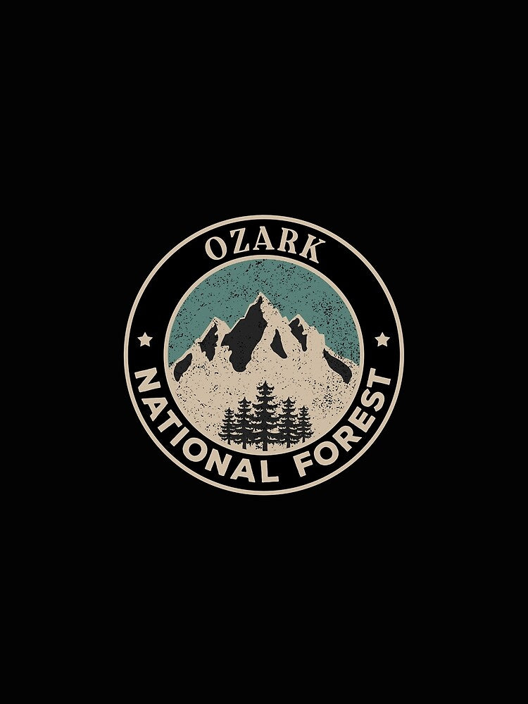 Ozark National Forest by graphic-map T-Shirts, Hoodie, Sweatshirt | BlankRebels.com (Image 2)