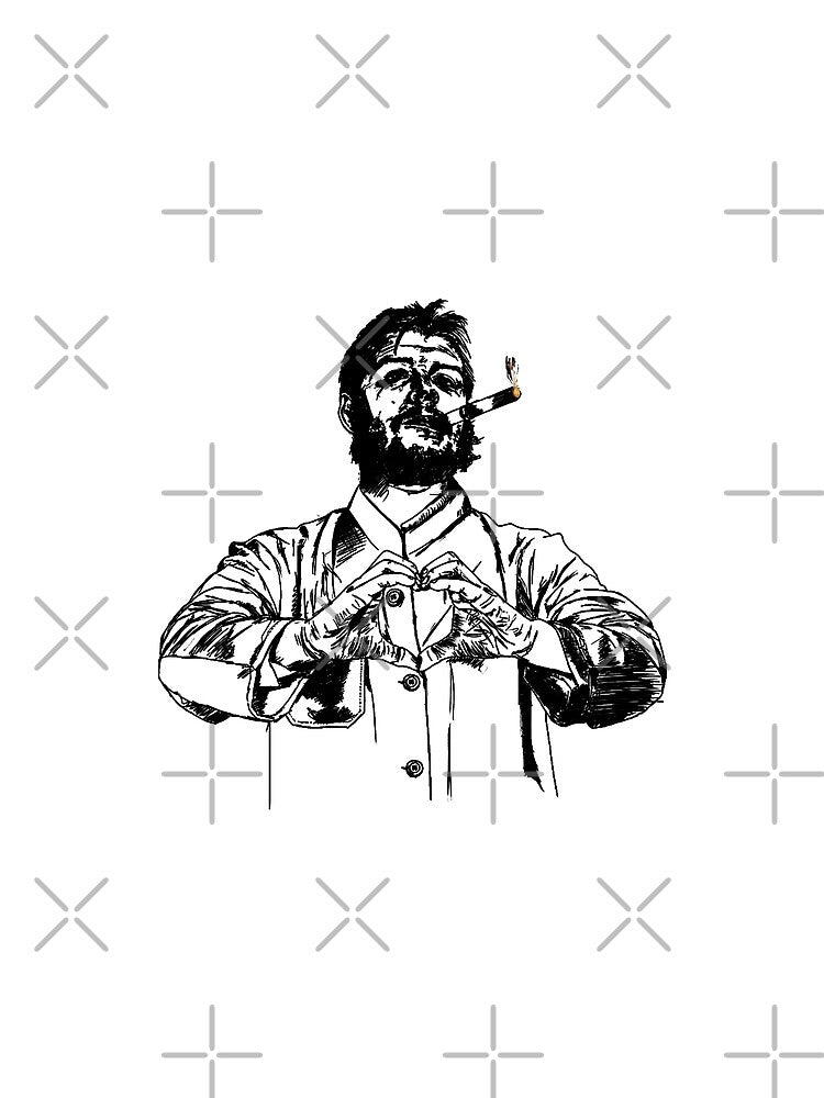Che Guevara Sketch by ArtBGDesign T-Shirts, Hoodie, Sweatshirt | BlankRebels.com (Image 2)