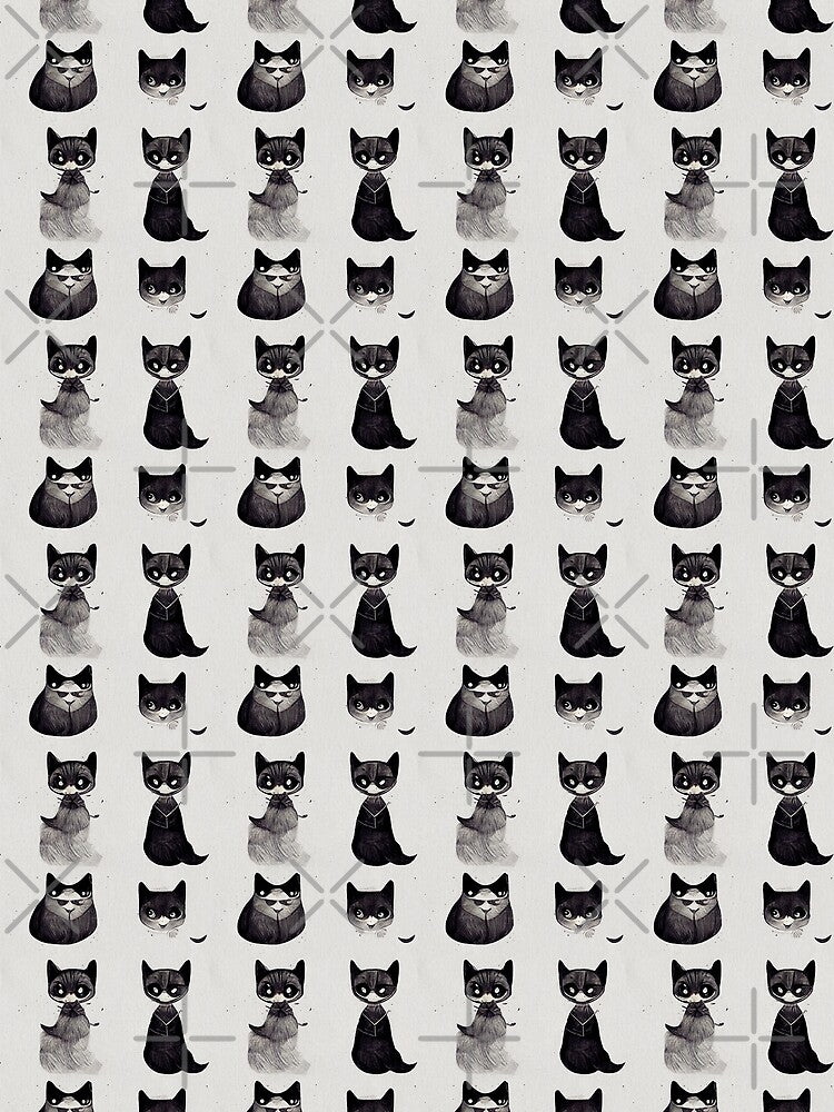 Cute Cat Pattern 46 Regular Grid T-Shirts, Hoodie, Sweatshirt