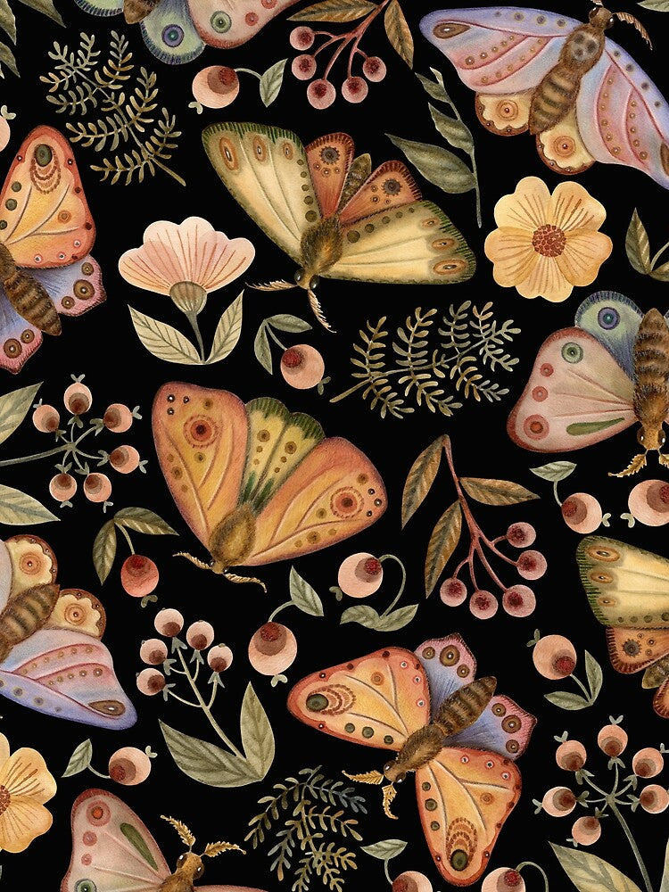 cottagecore aesthetic - butterfly pattern by Hoetoons T-Shirts, Hoodie, Sweatshirt | BlankRebels.com (Image 2)