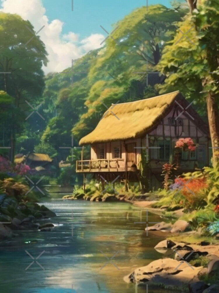 Hidden Village in the Forest’s Heart by BlareBlare T-Shirts, Hoodie, Sweatshirt | BlankRebels.com (Image 2)