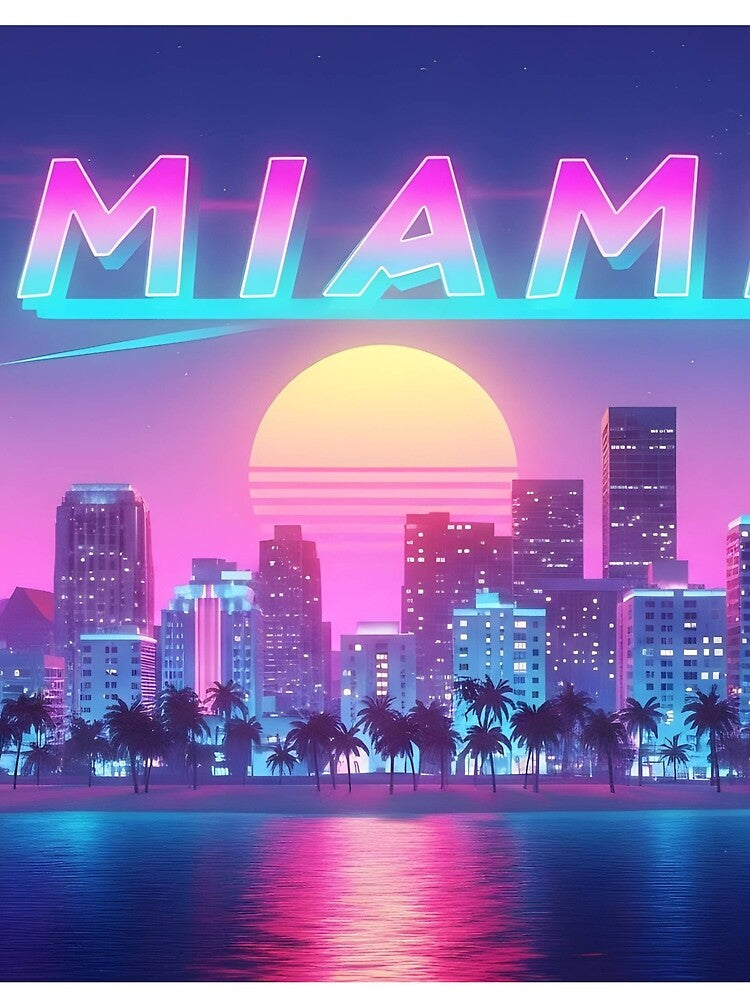 Miami retro by RadiantGraphics