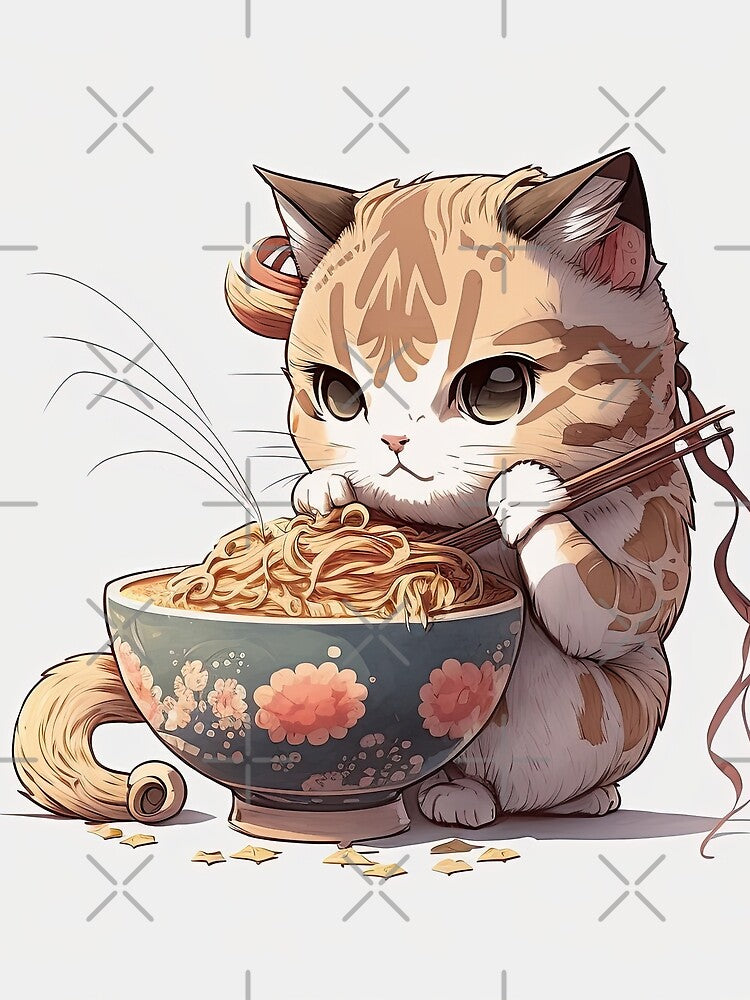 Cat Eating Spaghetti by AiCollection T-Shirts, Hoodie, Sweatshirt | BlankRebels.com (Image 2)