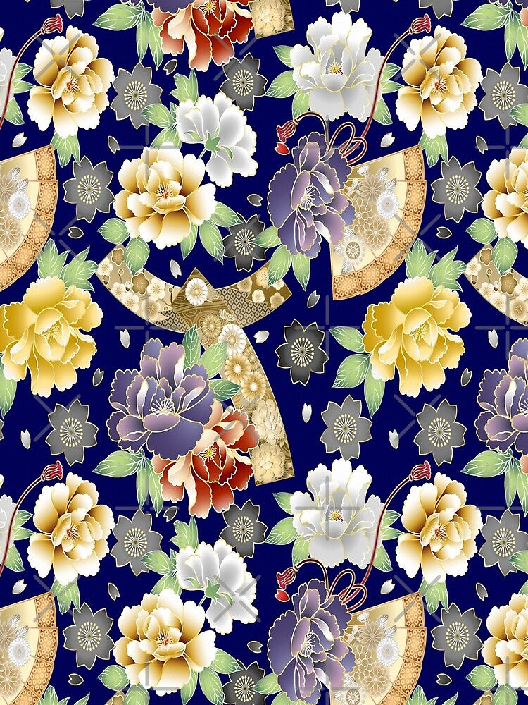 Japanese Floral by FantasySkyArt T-Shirts, Hoodie, Sweatshirt | BlankRebels.com (Image 2)