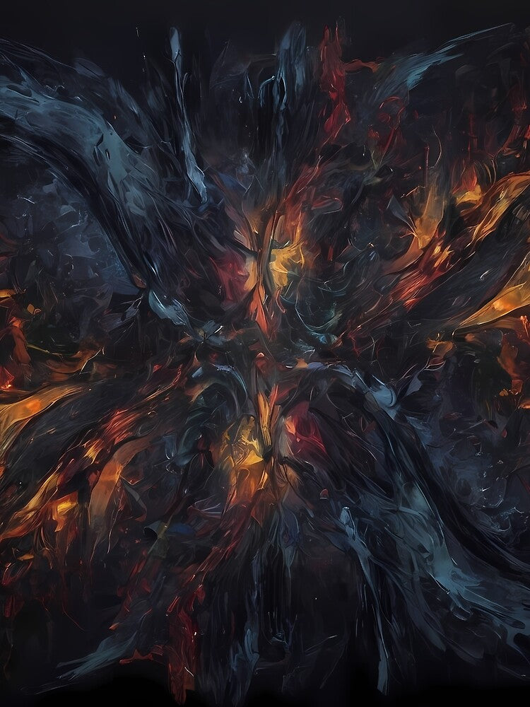 Dark Abstract Art Design by papi1998 T-Shirts, Hoodie, Sweatshirt | BlankRebels.com (Image 2)