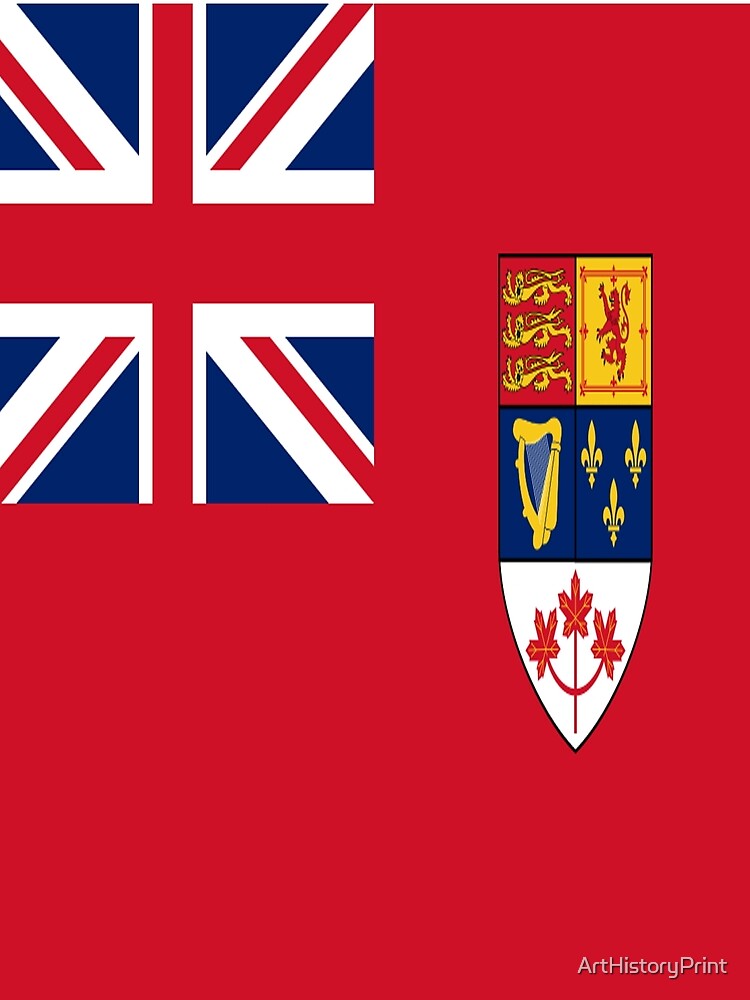 British Dominion Of Canada Flag by ArtHistoryPrint T-Shirts, Hoodie, Sweatshirt | BlankRebels.com (Image 2)