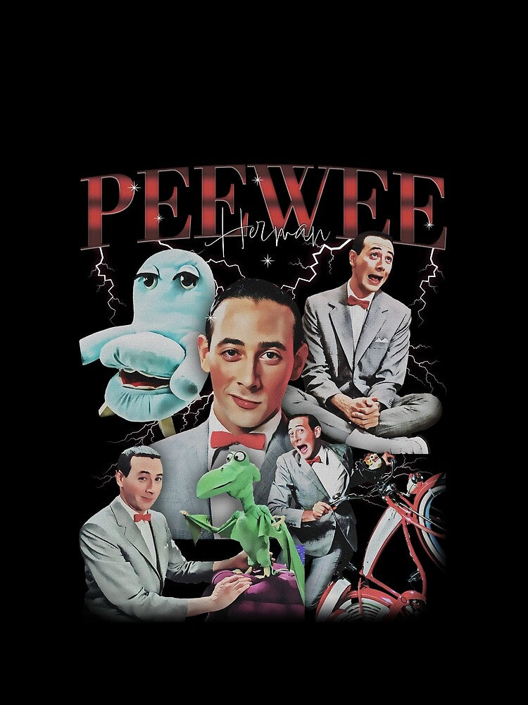 Peewee Herman Collage by HouseholdRetro