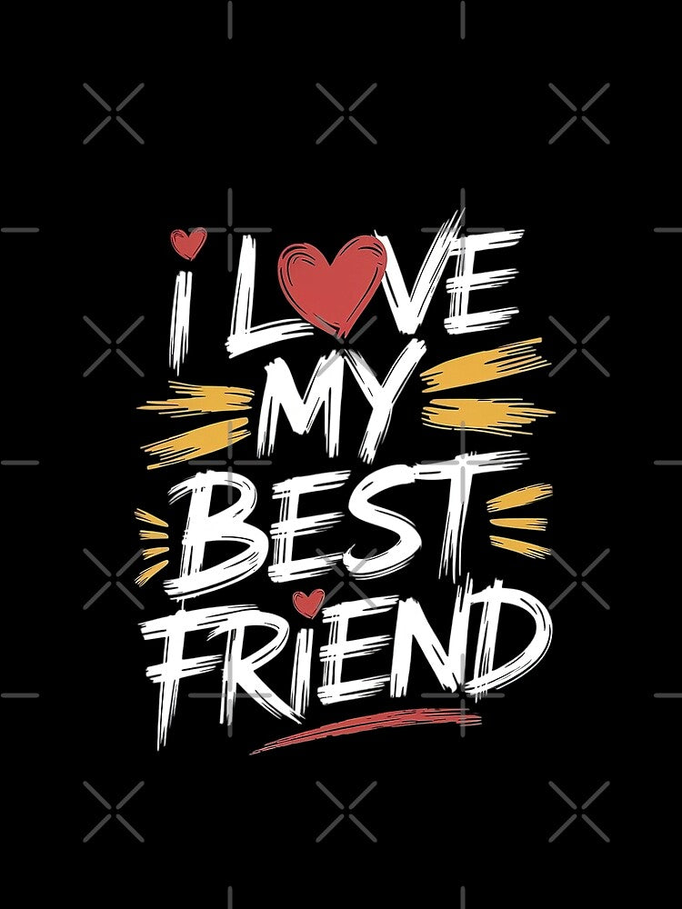 I love my best friend by DarkZeka T-Shirts, Hoodie, Sweatshirt | BlankRebels.com (Image 2)