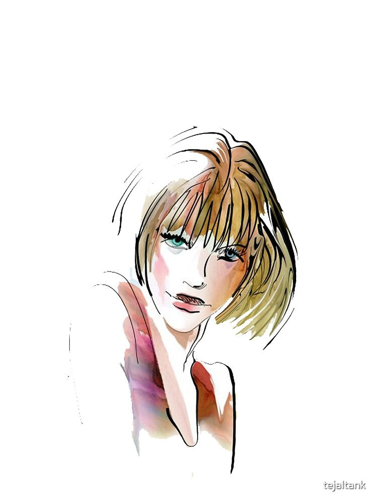 women sketch by tejaltank T-Shirts, Hoodie, Sweatshirt | BlankRebels.com (Image 2)