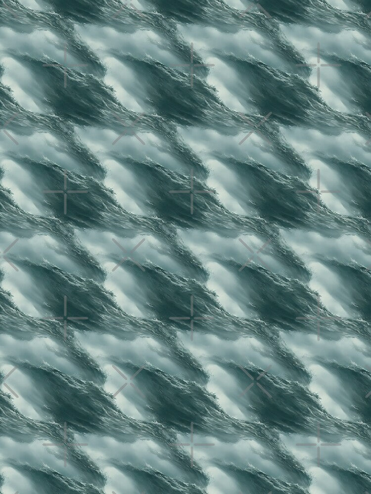 Seamless ocean background 6 by hendrikspix T-Shirts, Hoodie, Sweatshirt | BlankRebels.com (Image 2)