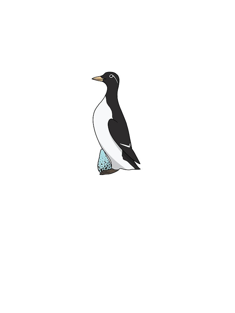 Guillemot | Arctic February Prompt List 2021 | QuirkyDolphin by QuirkyDolphin T-Shirts, Hoodie, Sweatshirt (Image 2)