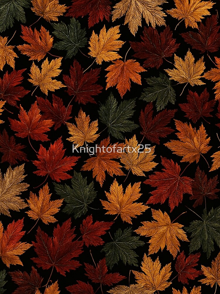 Autumn Leaves in Colors by Knightofartx25 T-Shirts, Hoodie, Sweatshirt | BlankRebels.com (Image 2)