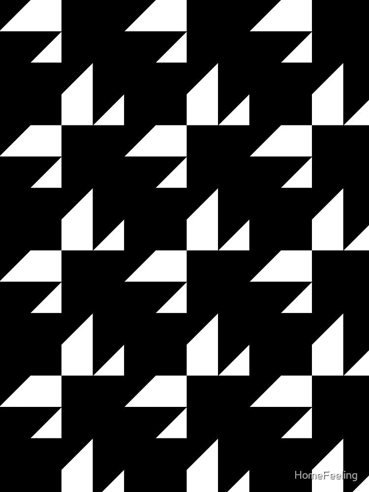 Houndstooth Pattern Black And White by HomeFeeling T-Shirts, Hoodie, Sweatshirt | BlankRebels.com (Image 2)