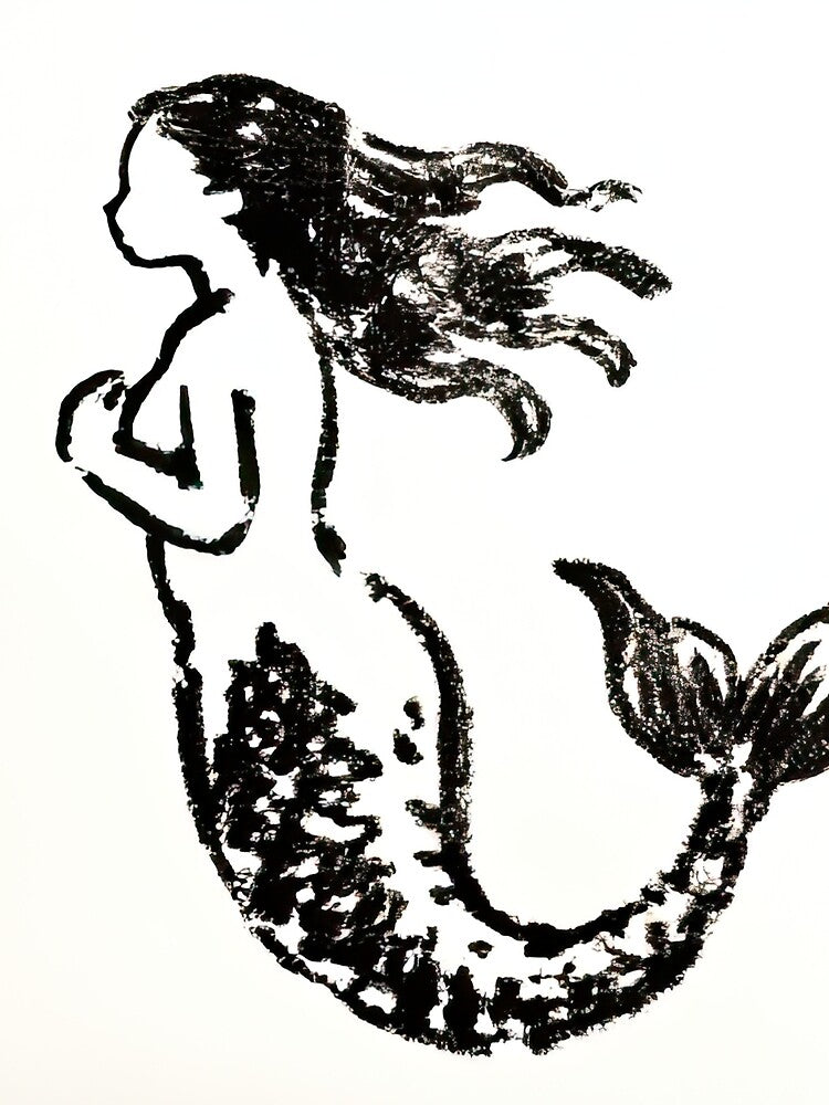 Ethereal Mermaid with Mechanical Scales by SunkenCost T-Shirts, Hoodie, Sweatshirt | BlankRebels.com (Image 2)