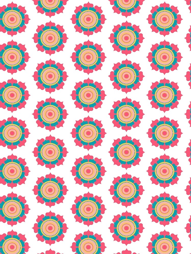 Colourful flower button by goldennrosess T-Shirts, Hoodie, Sweatshirt | BlankRebels.com (Image 2)