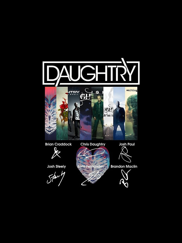 Daughtrya Album Signature Logo Unique On Demand Love by IsabeConner T-Shirts, Hoodie, Sweatshirt | BlankRebels.com (Image 2)