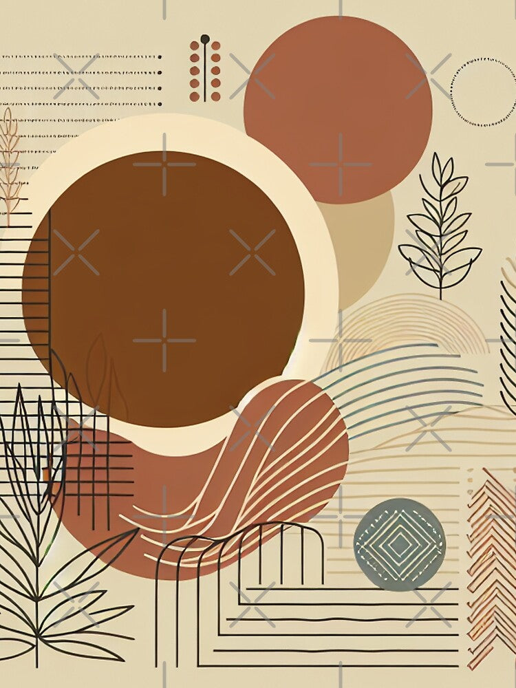 Boho Abstract Background - 23 by Acabee T-Shirts, Hoodie, Sweatshirt | BlankRebels.com (Image 2)