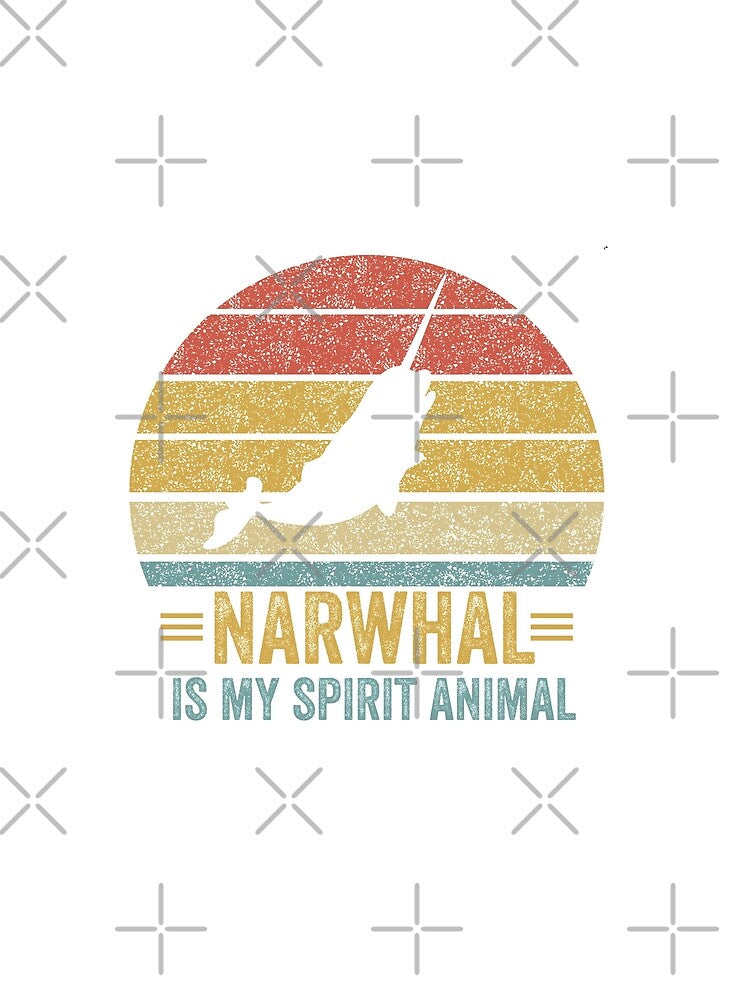 Narwhal is my spirit animal by Soumita T-Shirts, Hoodie, Sweatshirt | BlankRebels.com (Image 2)