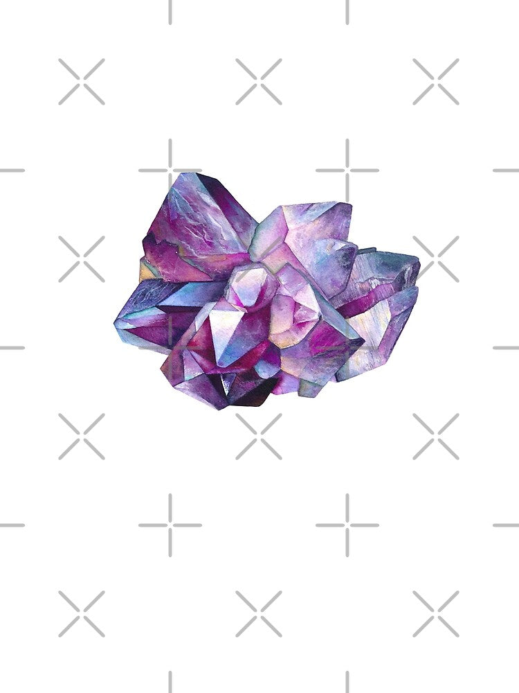 Amethyst Cluster by Camillewelsh T-Shirts, Hoodie, Sweatshirt | BlankRebels.com (Image 2)