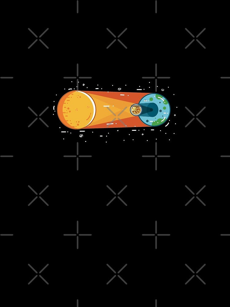 The Space Ramen Eclipse Diagram by crazycollective T-Shirts, Hoodie, Sweatshirt | BlankRebels.com (Image 2)