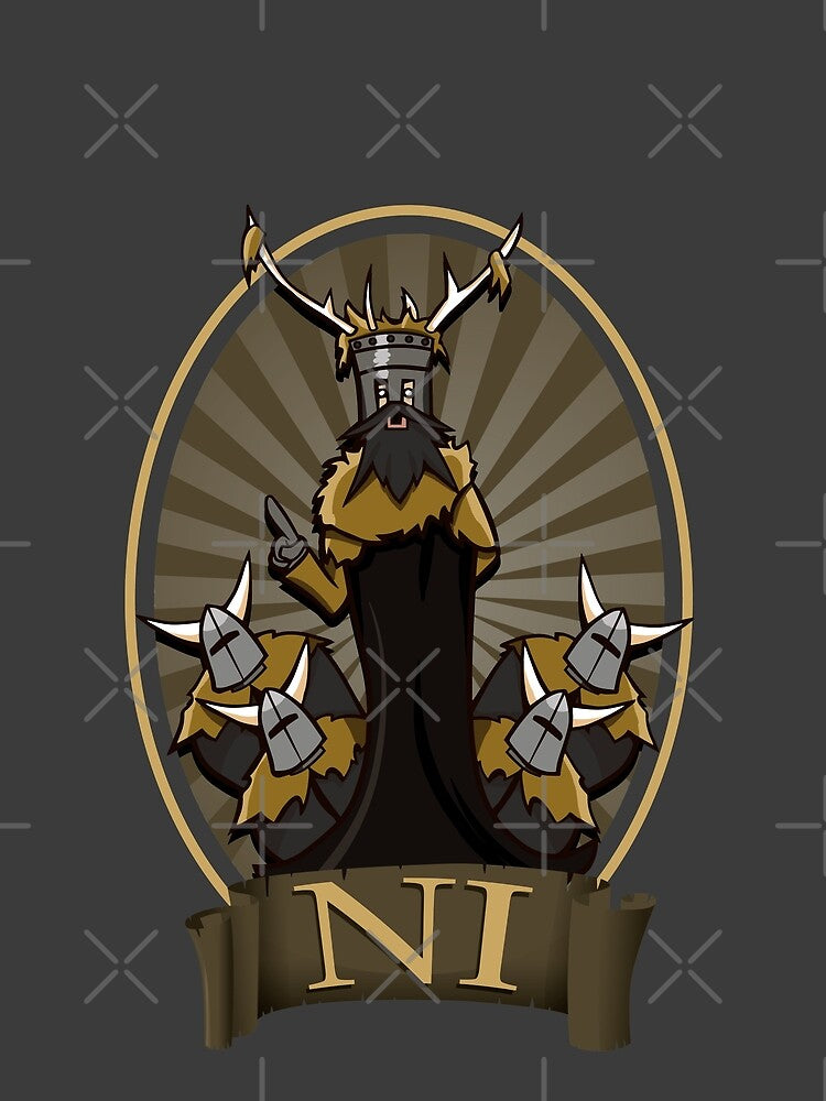 The Knights Who Say "Ni!" by VinagreShop T-Shirts, Hoodie, Sweatshirt | BlankRebels.com (Image 2)